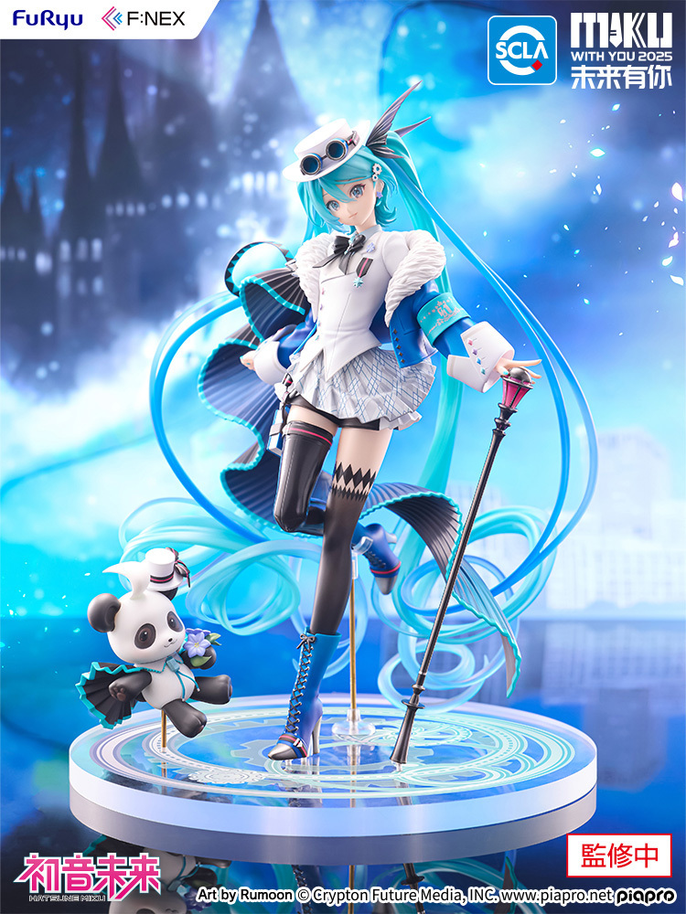 日本Furyu推出「MIKU WITH YOU 2025」Ver.1/7 比例模型